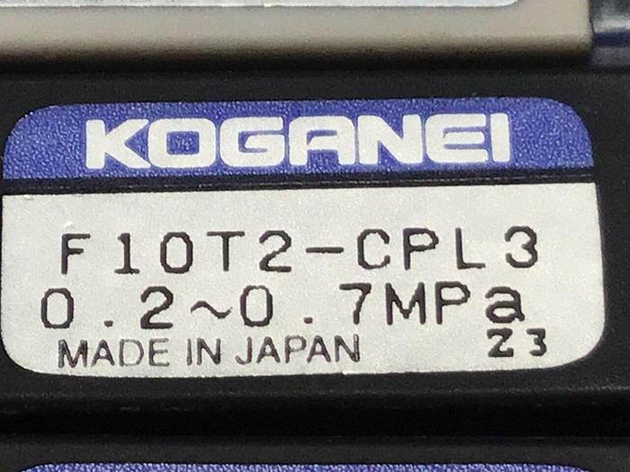 Used KOGANEI Manifold w/ Valves F10M10AJ #120925