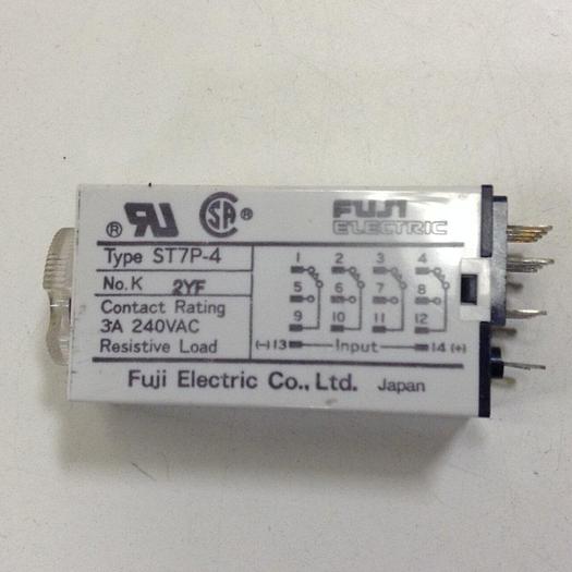 Used FUJI ELECTRIC Delay Timer ST7P-4 #76442