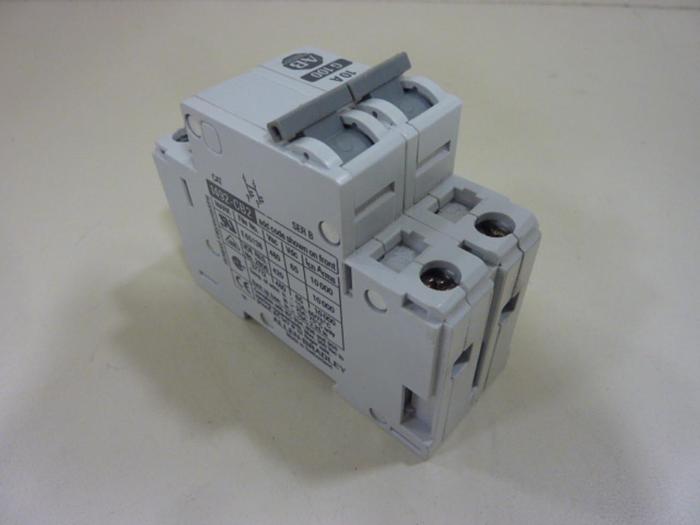 Used ALLEN BRADLEY 10 Amp Circuit Breaker 1492-CB2/G100 SER B #46992