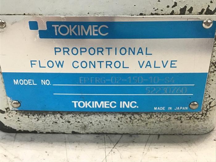 Used TOKIMEC Control Valve EPFRG-02-150-10-S4 Used