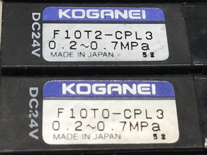 Used KOGANEI Solenoid w/ Valves F10M7AJ #120908