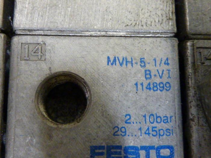 Used FESTO Control Block / Valve Terminal IFB8-02 #52836