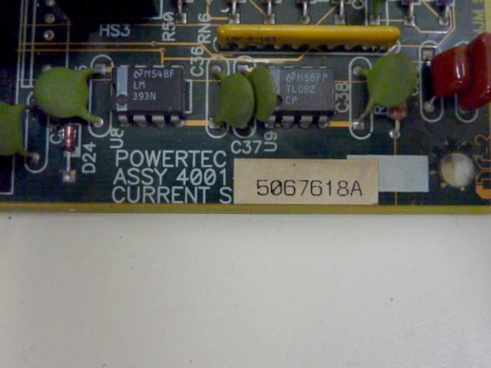 Used POWERTEC Circuit Board 4000-144009-005 Used
