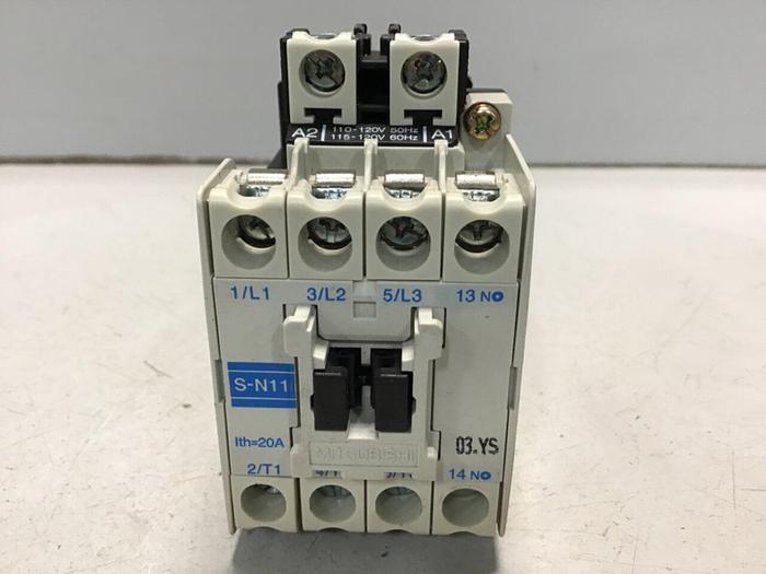 Used MITSUBISHI Magnetic Contactor S-N11 #125459