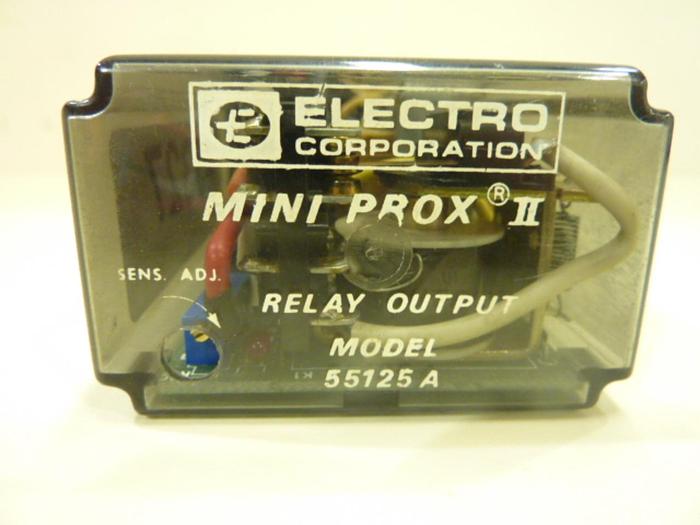 Used ELECTRO CORP Mini Relay 55125A #43327