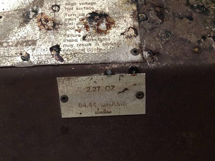 Used CINCINNATI MILACRON 2.27 Oz Injection Unit VS85-2.27 / IU Used