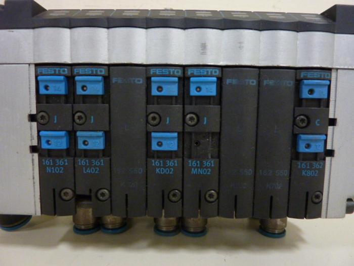 Used FESTO Valve Terminal CPV14 CPV14-GE-FB-8 #54703
