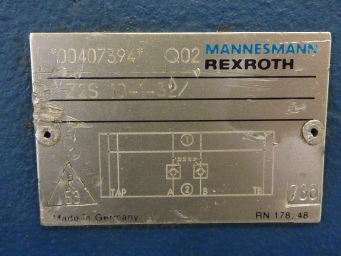 Used MANNESMANN REXROTH Check Valve Z2S10132 #60260