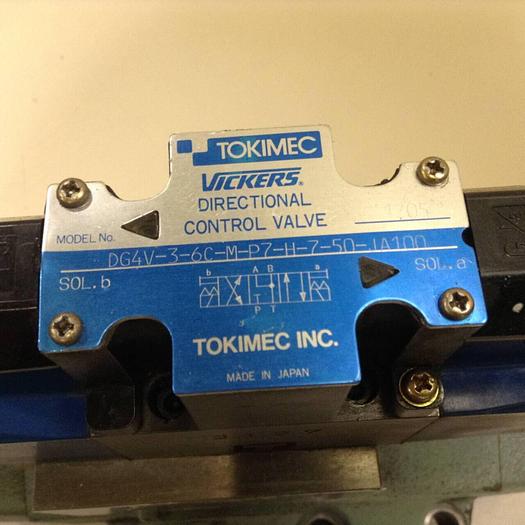 Used VICKERS Directional Control Valve DG4V36CMP7H750JA100 #74153