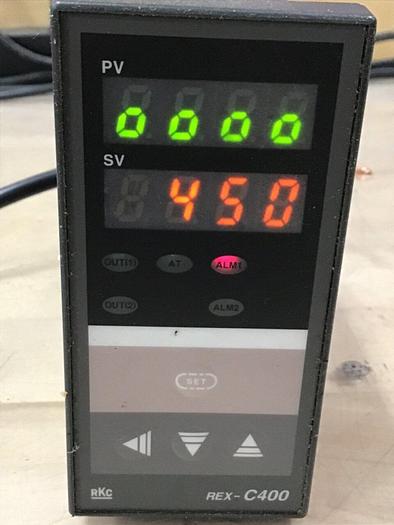Used RKC Temperature Control REX-C400FKA3MAN #143442
