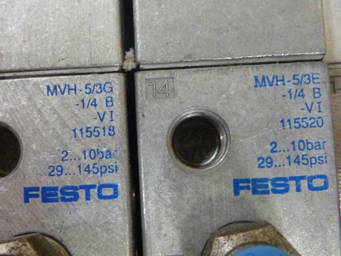 Used FESTO Control Block / Valve Terminal IFB8-02 #61264