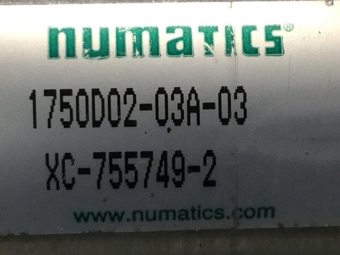 Used NUMATICS Cylinder 1750D02-03A-03 #109661
