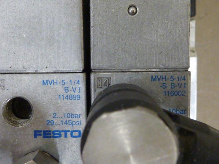Used FESTO Control Block / Valve Terminal IFB8-02 #52818