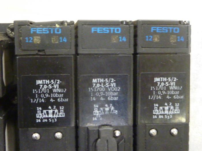 Used FESTO Control Block / Valve Terminal IFB13-03 #63734