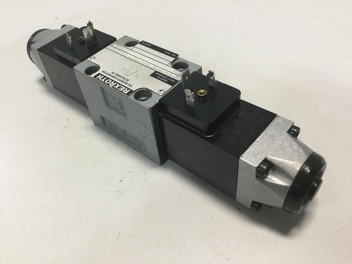 Used REXROTH Valve 4WE6J51AG24NZ4V Used