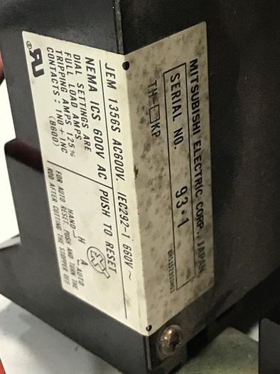 Used MITSUBISHI Magnetic Contactor S-K125 #138550