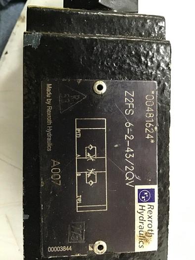 Used REXROTH Valve Z2FS62432QV #97482