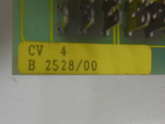 Used BACHMANN ELECTRONIC Circuit Board CV4 #54437