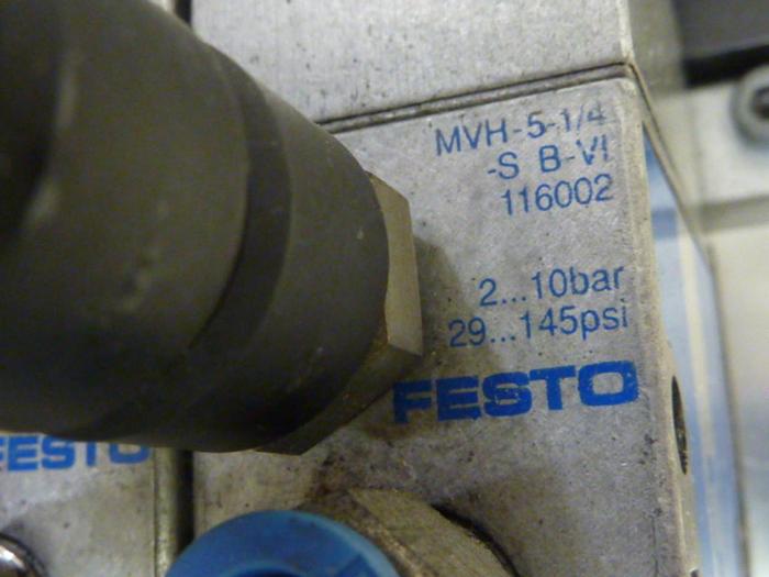 Used FESTO Control Block / Valve Terminal IFB8-02 #52873