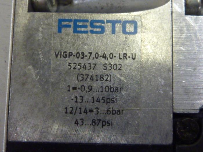Used FESTO Control Block / Valve Terminal IFB13-03 #61269