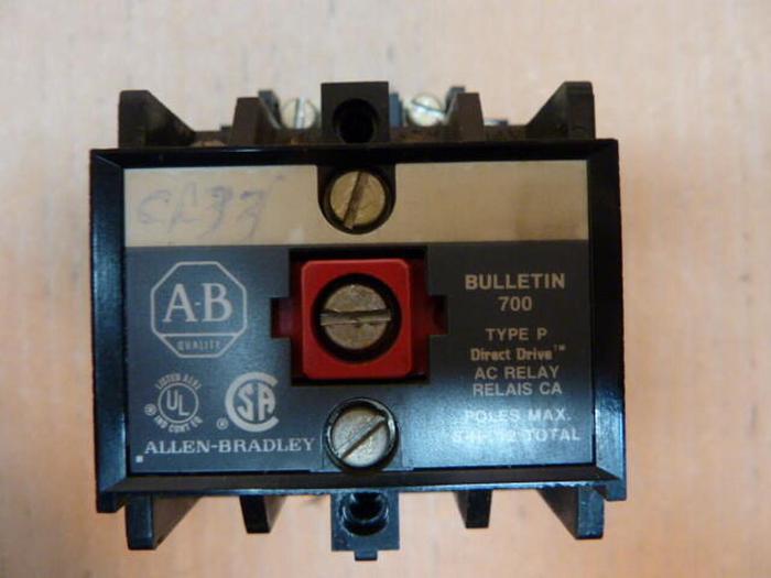 Used ALLEN BRADLEY AC Relay 700-P400A1 SER A #45938