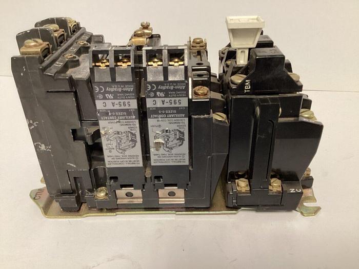 Used ALLEN BRADLEY Starter Size 1 509-BOD SER B W53 #32019