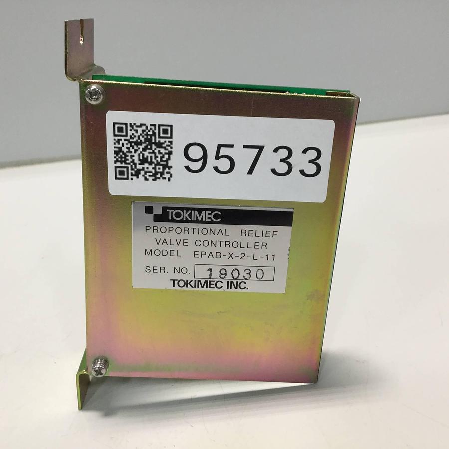 Used TOKIMEC Proportional Relief Valve Controller EPAB-X-2-L-11 Used