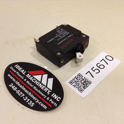 Used POTTER & BRUMFIELD 10 Amp Circuit Breaker W67-X2Q12-10 #75670