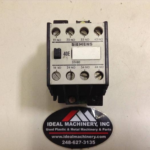 Used SIEMENS Contactor 3TH8040-0A #76169