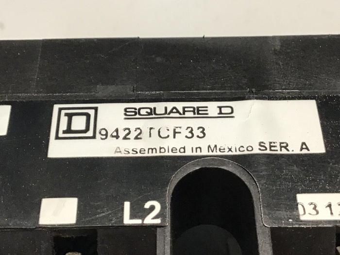 Used SQUARE D Disconnect Switch 9422TCF33 #134062
