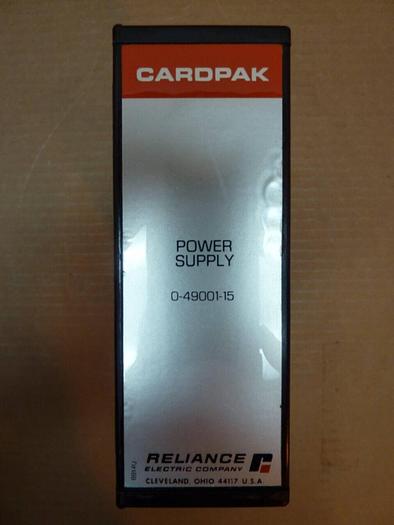 Used RELIANCE ELECTRIC Power Supply 0-49001-15 #23154