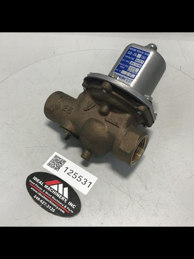 Used YOSHITAKE Pressure Reducing Valve GD-26 USED