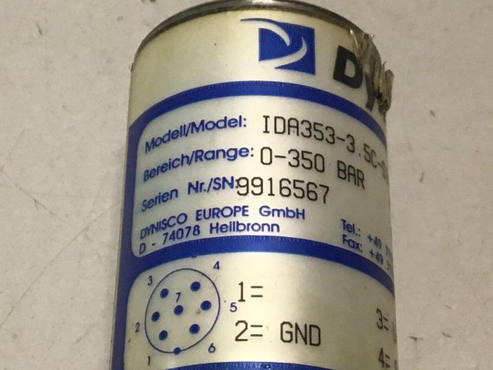 Used DYNISCO Pressure Transducer IDA353-3-5C-S109A Used