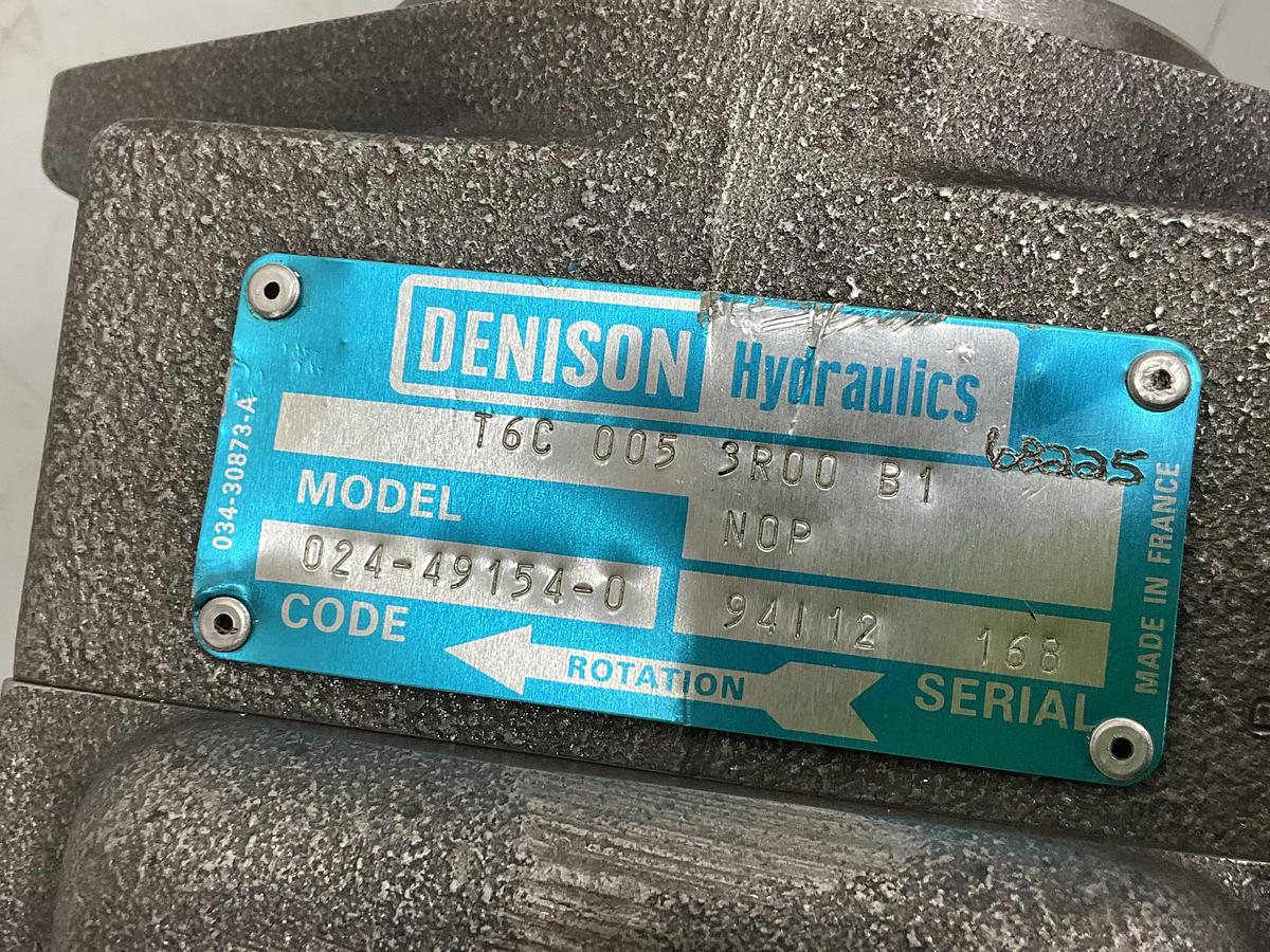 Used DENISON HYDRAULICS T6C 005 3R00 B1 N0P