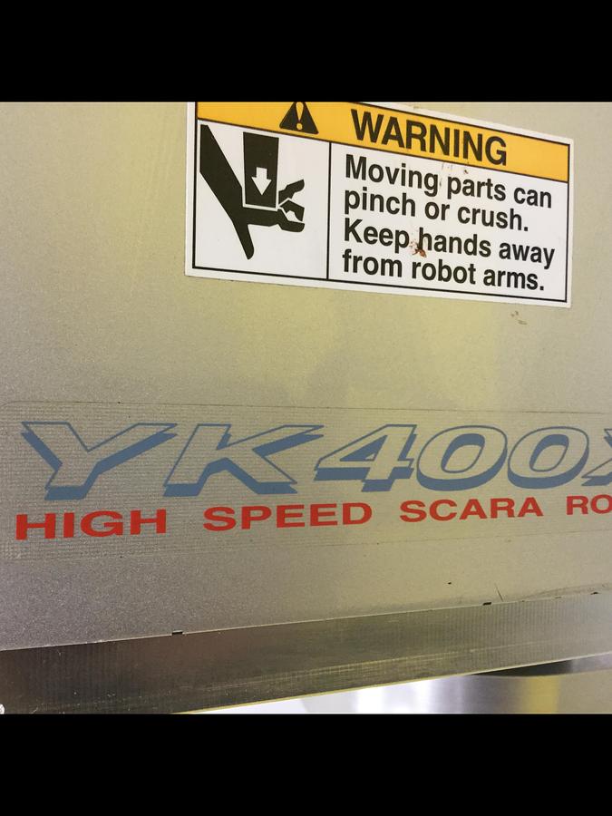 Used YAMAHA High Speed Scara Robot YK400X Used