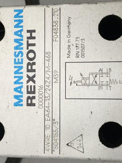 Used MANNESMANN REXROTH Valve 4WRE10EA641324Z4M468 #102447