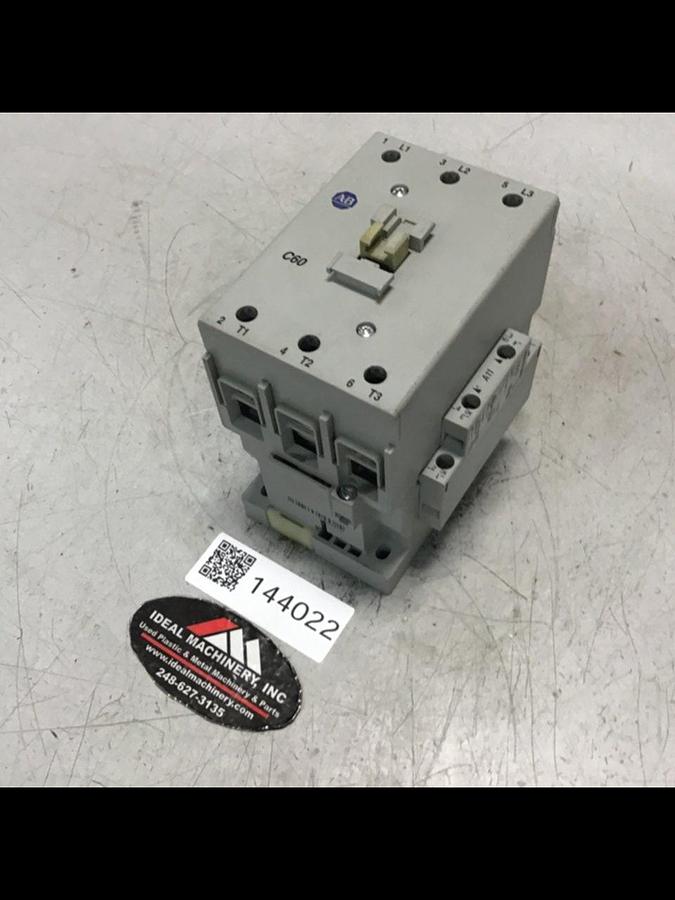 Used ALLEN BRADLEY Contactor 100-C60.00 SER B Used #144022