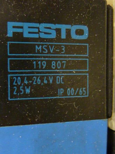 Used FESTO Control Block / Valve Terminal IFB8-02 #52836