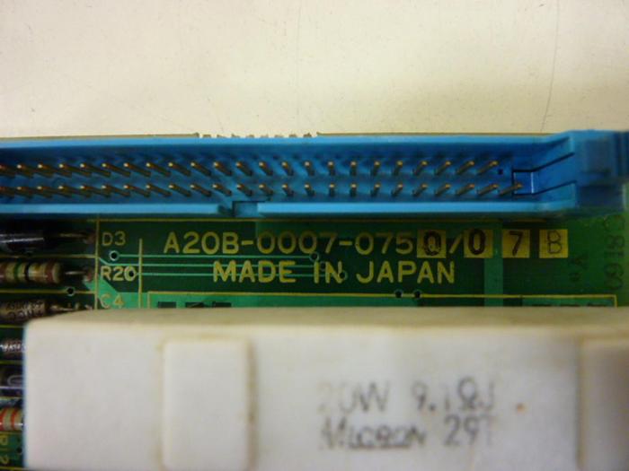 Used FANUC Tape Reader Board A20B-0007-0750/07B #60593