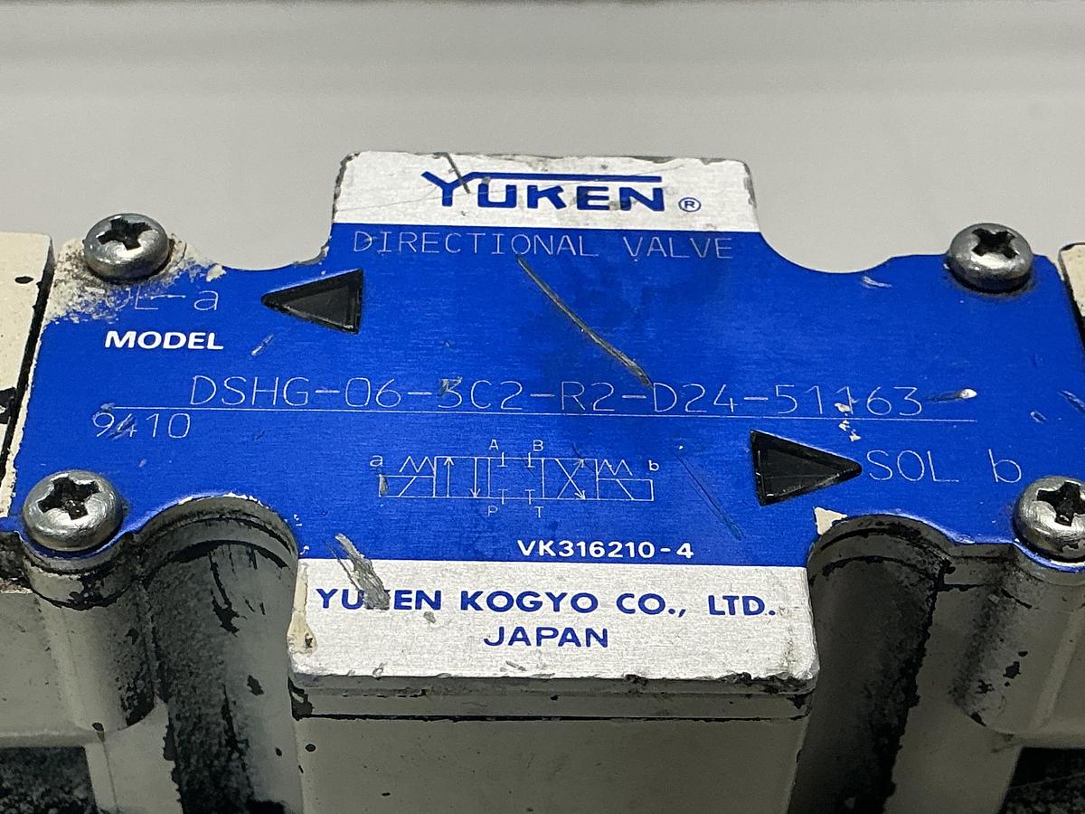 Used YUKEN DSHG-06-3C2-R2-D24-51163