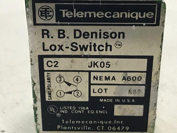 Used TELEMECANIQUE Lox-Switch C2JK05 #121767