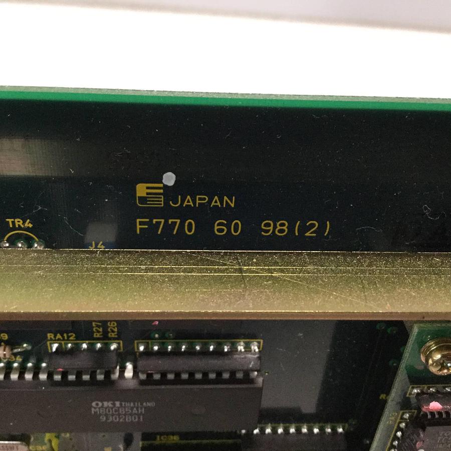 Used FUJI ELECTRIC Circuit Board F770 60 98(2) Used