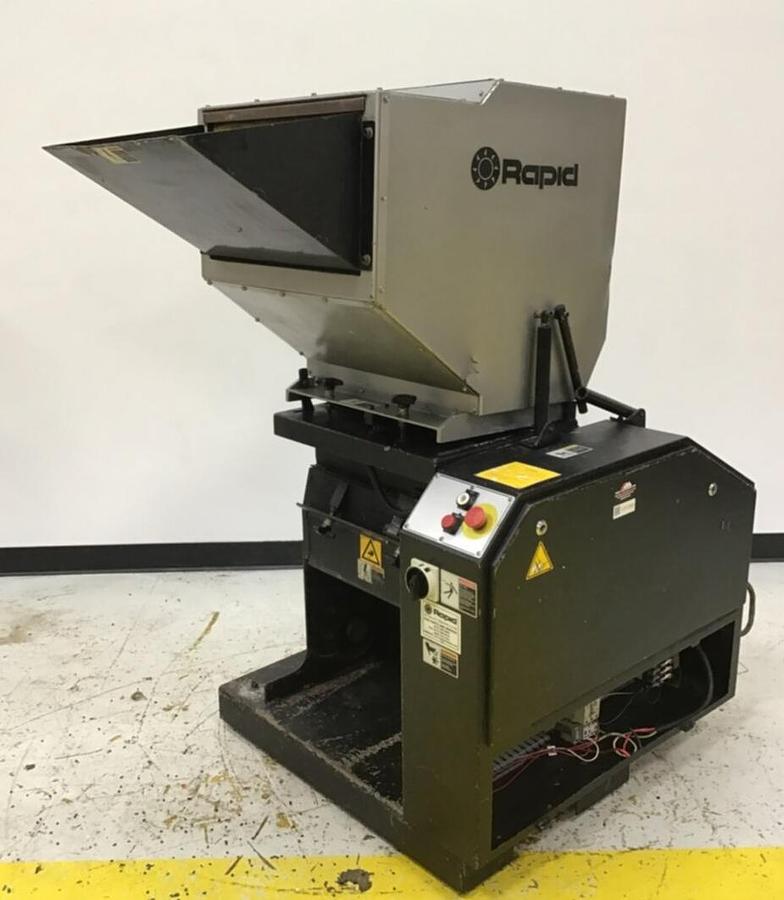 Used RAPID 3 HP Grinder Granulator, F-19, USED 