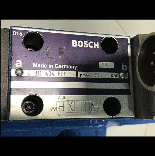 Used BOSCH Proportional Servo Valve 0 811 404 608 USED