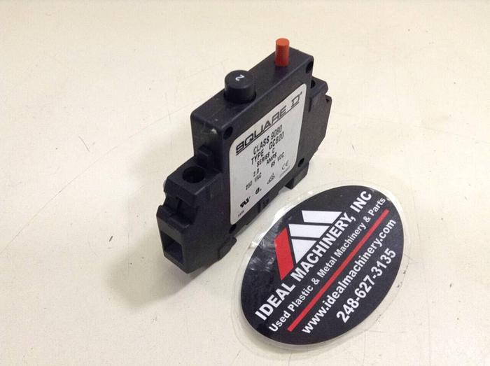 Used SQUARE D 2 Amp Circuit Breaker 9080-GCB20 #75781