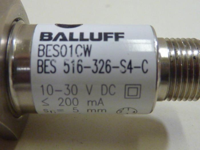 Used BALLUFF Inductive Sensor BES01CW #62630