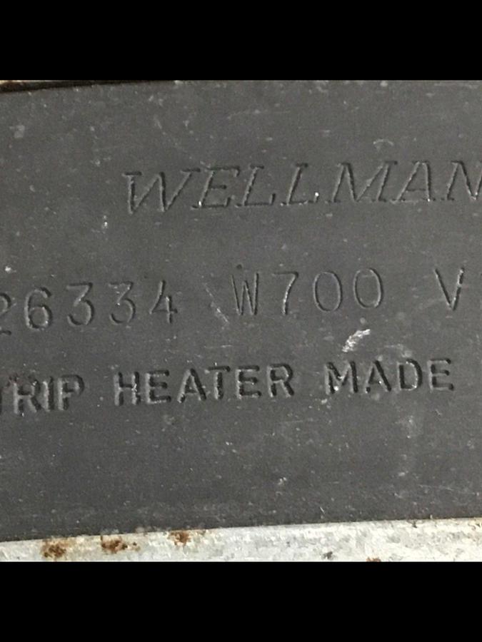 WELLMAN 700 Watt Heater Band 326334 700W NEW