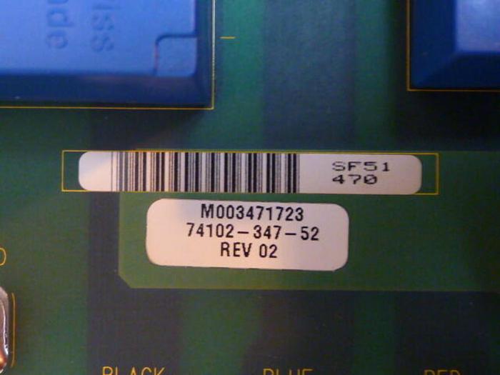 Used ALLEN BRADLEY Drive Control Board 74102-347-52 #36021