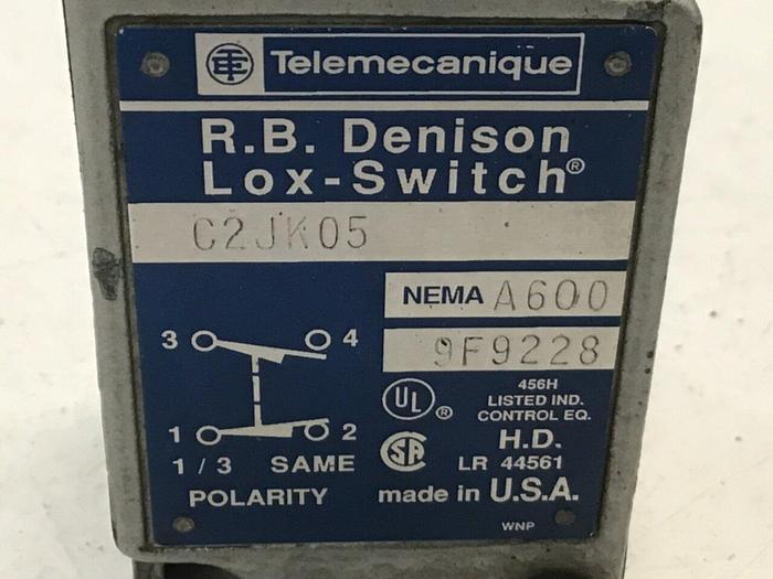 Used TELEMECANIQUE Lox-Switch C2JK05 #121824