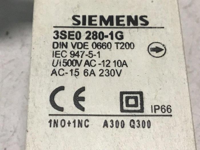 Used SIEMENS Limit Switch 3SE0 280-1G #122060